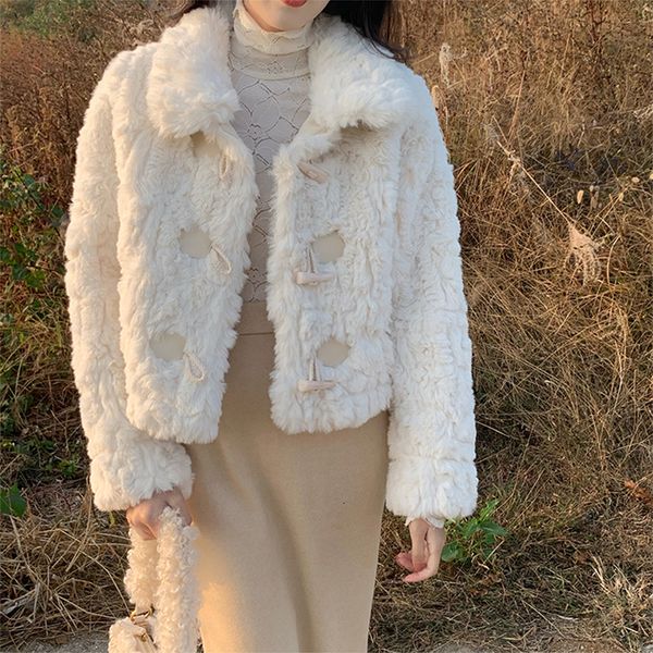 women's jackets elegant winter plush jacket women warm kawaii korean fashion office ladies coat all match vintage harajuku girls cardig, Black;brown
women's jackets elegant winter plush jacket women warm kawaii korean fashion office ladies coat all match vintage harajuku girls cardig, Black;brown