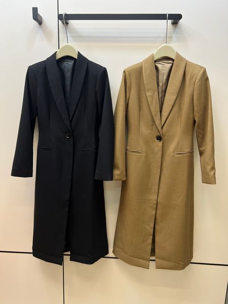 women's outerwear & coatsblue-collar single-button long coat, three-dimensional cut, slim fit, modern and fashionable, Black;brown
women's outerwear & coatsblue-collar single-button long coat, three-dimensional cut, slim fit, modern and fashionable, Black;brown