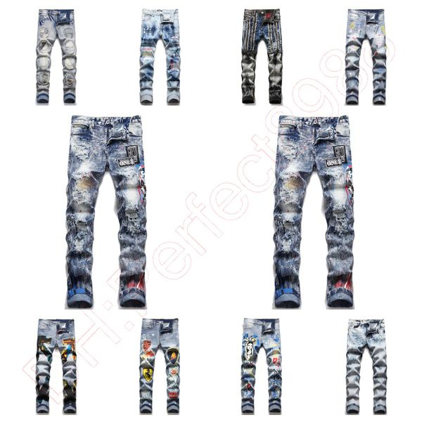 new jeans chino pants pant men's trousers stretch close-fitting slacks washed straight skinny embroidery patchwork ripped mens trend br, Blue
new jeans chino pants pant men's trousers stretch close-fitting slacks washed straight skinny embroidery patchwork ripped mens trend br, Blue