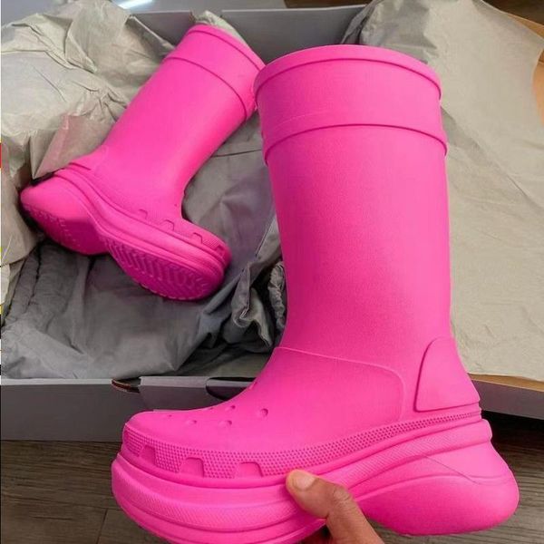 22ss r cross rain boots rubber round head luxury waterproof jointly size 35-43 dktgg, Black
22ss r cross rain boots rubber round head luxury waterproof jointly size 35-43 dktgg, Black