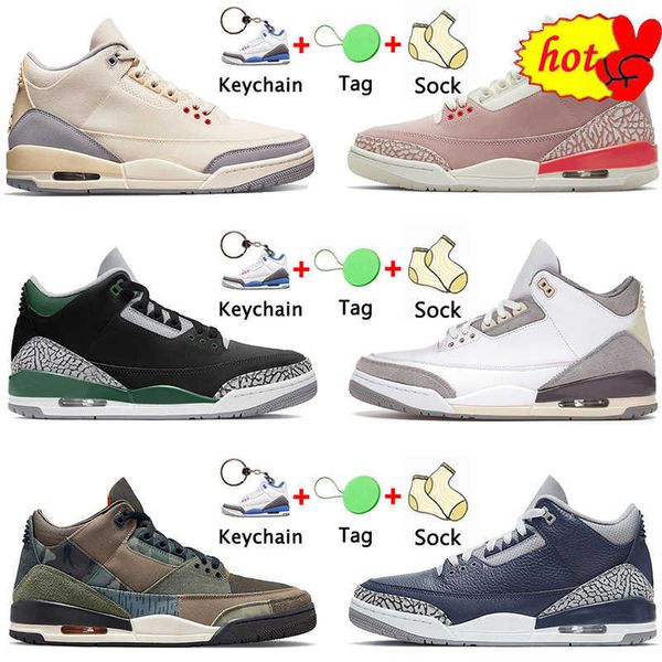 2023 og 2022 wholesale 3 jumpman basketball shoes men women 3s sneakers muslin cardinal red trainers pine green court purple fragment unc sp, Black
2023 og 2022 wholesale 3 jumpman basketball shoes men women 3s sneakers muslin cardinal red trainers pine green court purple fragment unc sp, Black