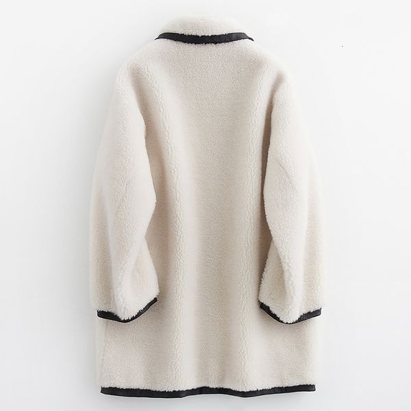 women's fur faux sheep real korean shearing winter coat 200 wool jacket women clothes manteau femme b22f44292 yy2284 230111, Black
women's fur faux sheep real korean shearing winter coat 200 wool jacket women clothes manteau femme b22f44292 yy2284 230111, Black