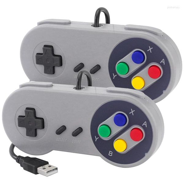 Image of Game Controllers USB Gamepad Retro Gaming Joystick Wired Controller For Linux SNES PC NESPi RetroPie Windows Raspberry Pi 4B 3B