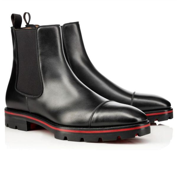 2021 new red bottomed ankle boots designer men boot classic black fashion booties suede calfskin reds sole motorcycle ankle for mens sh ajxx
2021 new red bottomed ankle boots designer men boot classic black fashion booties suede calfskin reds sole motorcycle ankle for mens sh ajxx