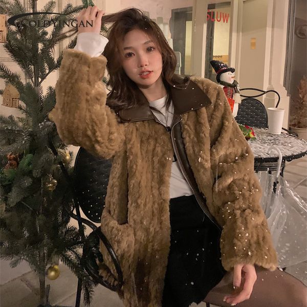 women's jackets autumn winter women warm faux fur fleece coat jacket lamb wool thickened locomotive lapel female chic outwear clothing, Black;brown
women's jackets autumn winter women warm faux fur fleece coat jacket lamb wool thickened locomotive lapel female chic outwear clothing, Black;brown