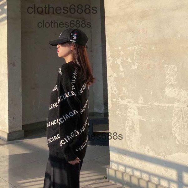 designer men's sweater balencigas hoodies women sweaters paris home 2023 autumn and winter new jacquard letter round neck loose versati, White;black
designer men's sweater balencigas hoodies women sweaters paris home 2023 autumn and winter new jacquard letter round neck loose versati, White;black