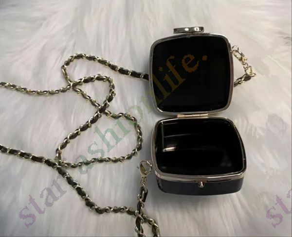 party gift double-c fashion earphone organization metal bin with chain as necklace classic earphones charging cover powder compact storage c
party gift double-c fashion earphone organization metal bin with chain as necklace classic earphones charging cover powder compact storage c