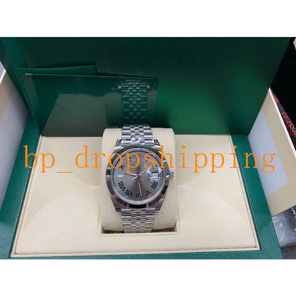 nf factory mens watch datejust smooth bezel grey roman 41mm dial automatic mechianical jubilee watches stainless steel strap sapphire glass, Slivery;brown
nf factory mens watch datejust smooth bezel grey roman 41mm dial automatic mechianical jubilee watches stainless steel strap sapphire glass, Slivery;brown