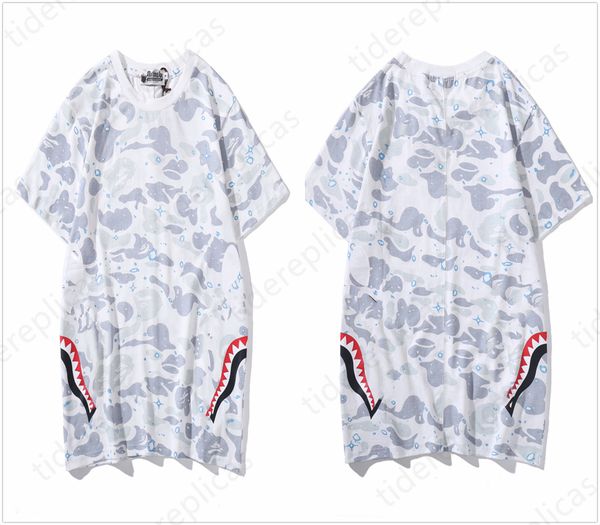 men clothes t shirt shark patchwork t-shirt designer t shirts graphic tee clothing clothes tshirts pure cotton sakura star camouflage glow i, White;black
men clothes t shirt shark patchwork t-shirt designer t shirts graphic tee clothing clothes tshirts pure cotton sakura star camouflage glow i, White;black