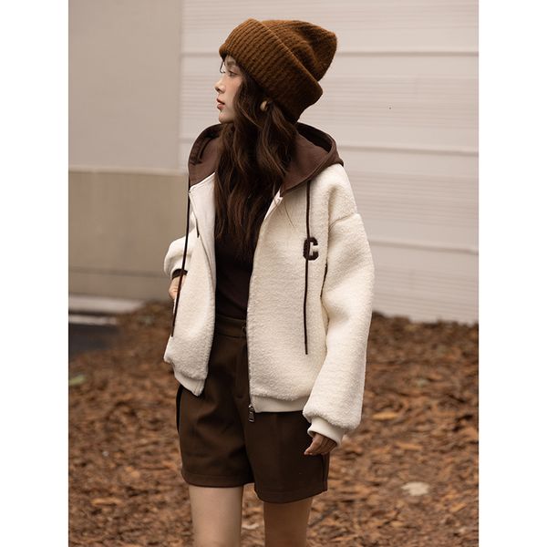 men's hoodies sweatshirts mishow lamb wool hoodie women autumn winter thicken warm hooded short zipper coats woman clothes mxb41w0666 2, Black
men's hoodies sweatshirts mishow lamb wool hoodie women autumn winter thicken warm hooded short zipper coats woman clothes mxb41w0666 2, Black