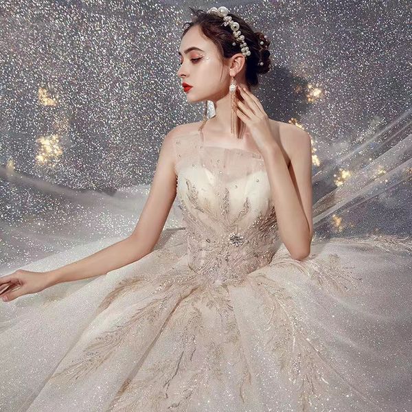 graceful lace a line wedding dresses 2023 beaded off shoulder plus size bridal gowns sweep train long crystal sequined tulle vestido de novi, White
graceful lace a line wedding dresses 2023 beaded off shoulder plus size bridal gowns sweep train long crystal sequined tulle vestido de novi, White
