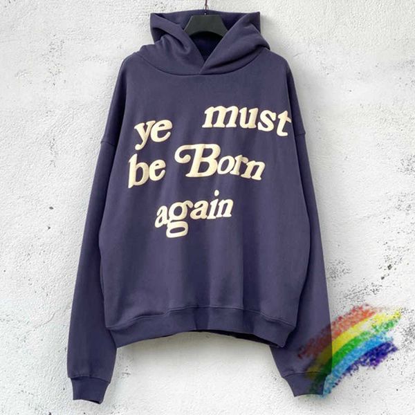 men's hoodies sweatshirts heavy fabric ye must be born again hoodie men women 1 1 cpfm hooded sweatshirts oversized ye pullovers t23011, Black
men's hoodies sweatshirts heavy fabric ye must be born again hoodie men women 1 1 cpfm hooded sweatshirts oversized ye pullovers t23011, Black