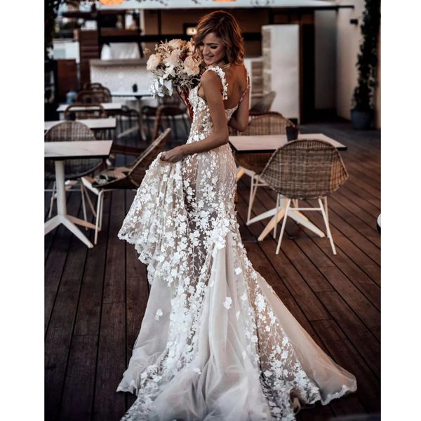 floral rustic wedding dress with pockets deep v-neck custom made plus size appliqued long tulle romantic bridal gown custom made, White
floral rustic wedding dress with pockets deep v-neck custom made plus size appliqued long tulle romantic bridal gown custom made, White