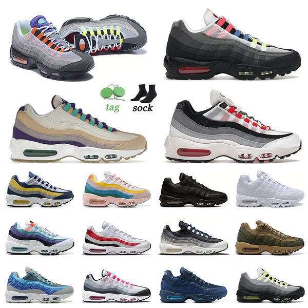 2023 new 95 running shoes for mens women 95s sneakers greedy sail purple teal smoke grey triple black white red neon matte olive rise unity
2023 new 95 running shoes for mens women 95s sneakers greedy sail purple teal smoke grey triple black white red neon matte olive rise unity