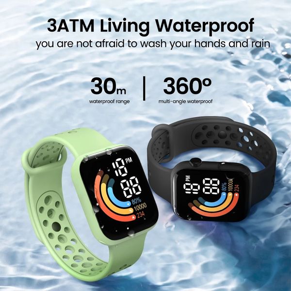 new digital children kids watch wristwatch boy girls sport led simple color silicone strap kids watches student gift, Slivery;brown
new digital children kids watch wristwatch boy girls sport led simple color silicone strap kids watches student gift, Slivery;brown