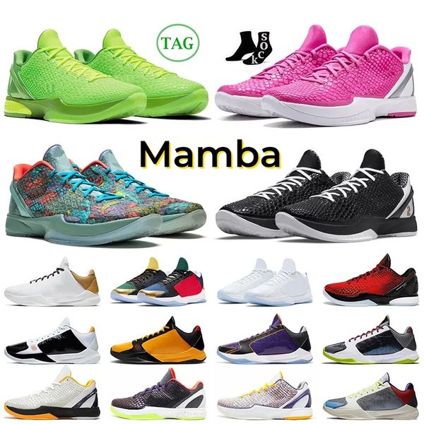 kb6 zk5 mamba 6 protro grinch basketball shoes men mambacita bruce lee big stage chaos 5 rings metallic gold think pink prelude mens trainer
kb6 zk5 mamba 6 protro grinch basketball shoes men mambacita bruce lee big stage chaos 5 rings metallic gold think pink prelude mens trainer