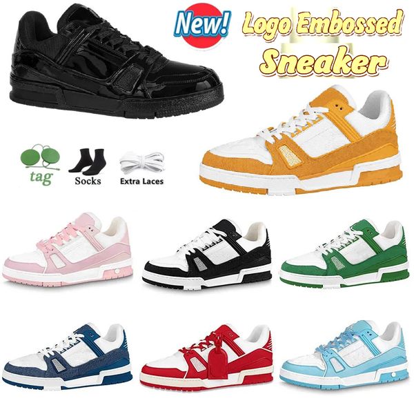 lvity shoes 2023 designer sneaker virgil trainer casual shoes calfskin leather abloh white green red blue letter overlays platform low g9b1, Black
lvity shoes 2023 designer sneaker virgil trainer casual shoes calfskin leather abloh white green red blue letter overlays platform low g9b1, Black