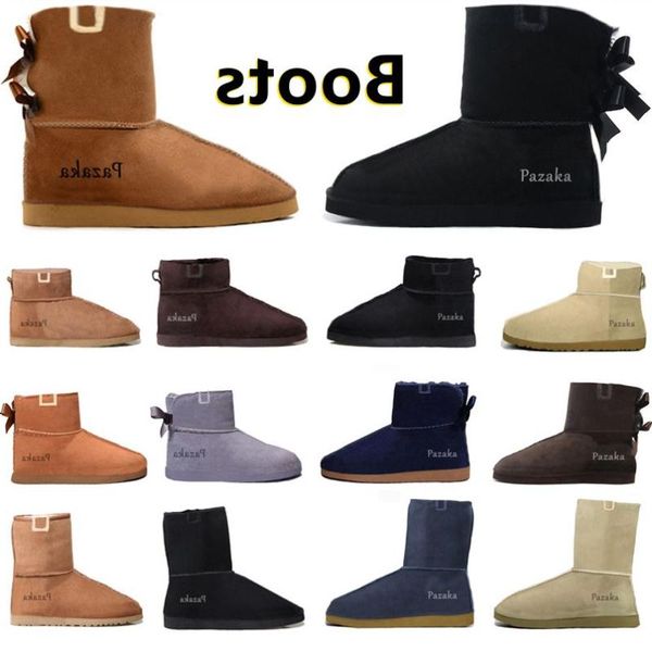 2022 women snow boots triple black chestnut purple pink navy grey fashion classic knee ankle short boot woman ladies keep warm designer ognp
2022 women snow boots triple black chestnut purple pink navy grey fashion classic knee ankle short boot woman ladies keep warm designer ognp