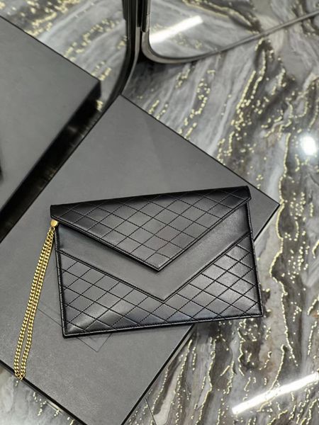 black envelope bag clutch bag banquet chain designer bag fashion handbag clamshell purse brand women's luxury bag underarm bag retro
black envelope bag clutch bag banquet chain designer bag fashion handbag clamshell purse brand women's luxury bag underarm bag retro