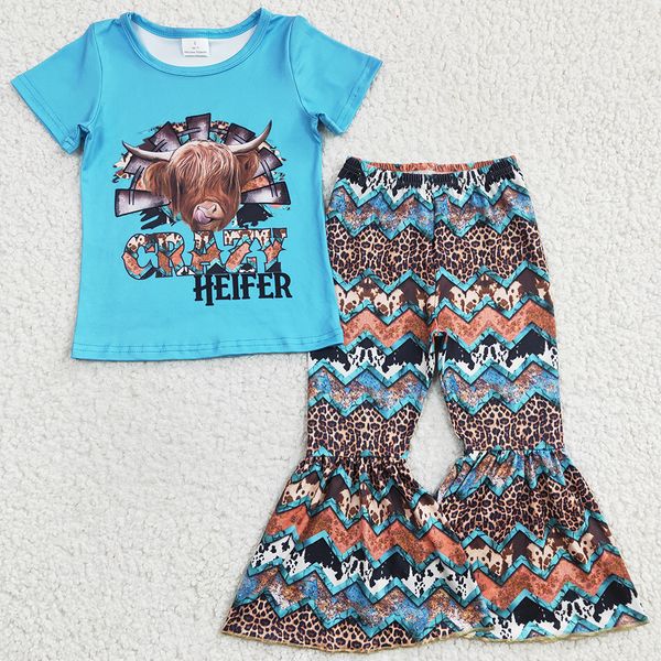 wholesale baby girl clothes children sets crazy heifer print cute kids clothes girls bell bottoms western style boutique outfits, White
wholesale baby girl clothes children sets crazy heifer print cute kids clothes girls bell bottoms western style boutique outfits, White