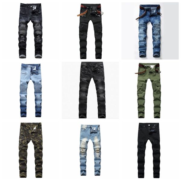 men's jeans camo pants kechers men's distressed ripped skinny jeans mens jeans slim motorcycle moto biker causal mens denim pants, Blue
men's jeans camo pants kechers men's distressed ripped skinny jeans mens jeans slim motorcycle moto biker causal mens denim pants, Blue