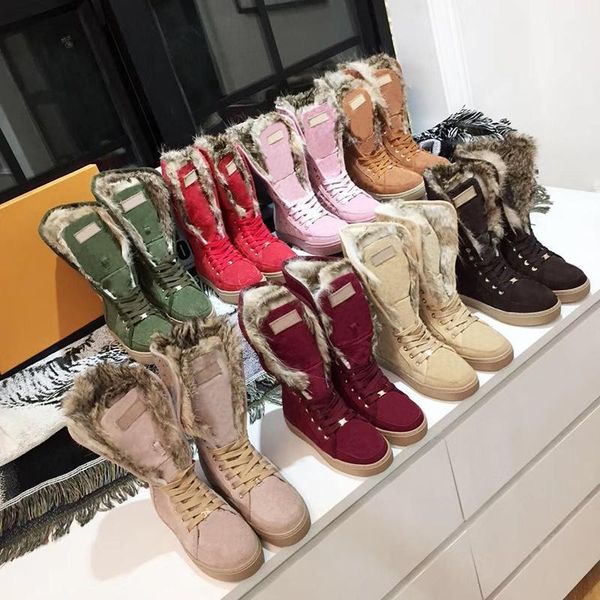 2022 women boots winter snow boots suede real fur slides leather waterproof winter warm knee high boots fashion women shoes no16 pdepp, Black
2022 women boots winter snow boots suede real fur slides leather waterproof winter warm knee high boots fashion women shoes no16 pdepp, Black