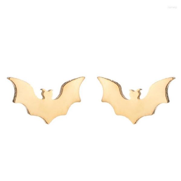 stud earrings punk gothic stainless steel bat earring for women girl small animal pendientes tiny piercing jewelry hiphop halloween gift, Golden;silver
stud earrings punk gothic stainless steel bat earring for women girl small animal pendientes tiny piercing jewelry hiphop halloween gift, Golden;silver