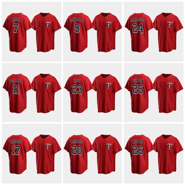 4 carlos correa twins baseball jerseys gary sanchez matt wallner christian vazquez kyle farmer max kepler jorge polanco byron buxton nick go, Blue;black
4 carlos correa twins baseball jerseys gary sanchez matt wallner christian vazquez kyle farmer max kepler jorge polanco byron buxton nick go, Blue;black