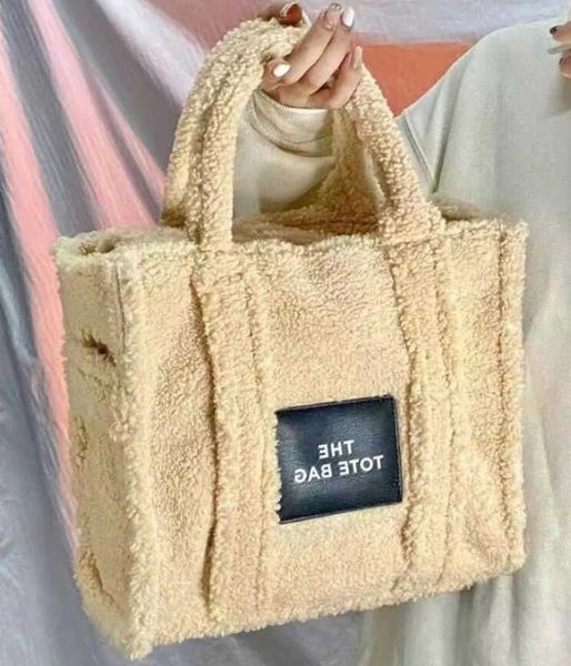 the totes mj designer women bags mojie teddy bear wool crossbody shopping bag winter letter casual handheld shoulder handbags fash267j, Red;black
the totes mj designer women bags mojie teddy bear wool crossbody shopping bag winter letter casual handheld shoulder handbags fash267j, Red;black