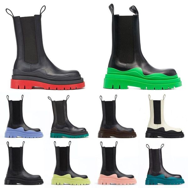 bottega boots chelsea chunky ankle boot luxurys designer contrast-sole booties leather tire fashion women martin shoes platform sneaker sgec, Black
bottega boots chelsea chunky ankle boot luxurys designer contrast-sole booties leather tire fashion women martin shoes platform sneaker sgec, Black