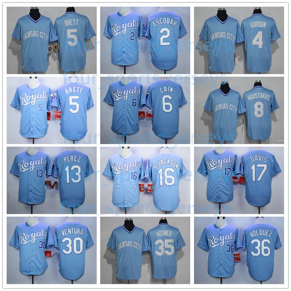 retro baseball jerseys escobar gordon brett cain moustakas perez jackson davis size s--6xl, Blue;black
retro baseball jerseys escobar gordon brett cain moustakas perez jackson davis size s--6xl, Blue;black