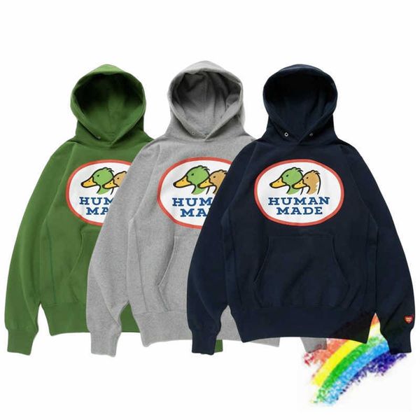 men's hoodies sweatshirts duck velvet human made hoodie men women 1 1 heavy fabric sweatshirts human made pullovers t230111, Black
men's hoodies sweatshirts duck velvet human made hoodie men women 1 1 heavy fabric sweatshirts human made pullovers t230111, Black
