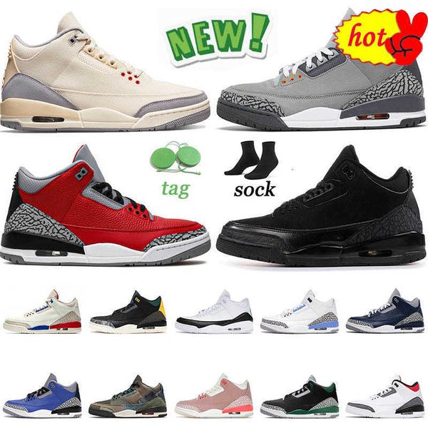 2023 og size 36-47 jumpman basketball shoes 3 3s muslin patchwork fragment tinker nrg pure white ture blue fragment laser orange womens mens, Black
2023 og size 36-47 jumpman basketball shoes 3 3s muslin patchwork fragment tinker nrg pure white ture blue fragment laser orange womens mens, Black