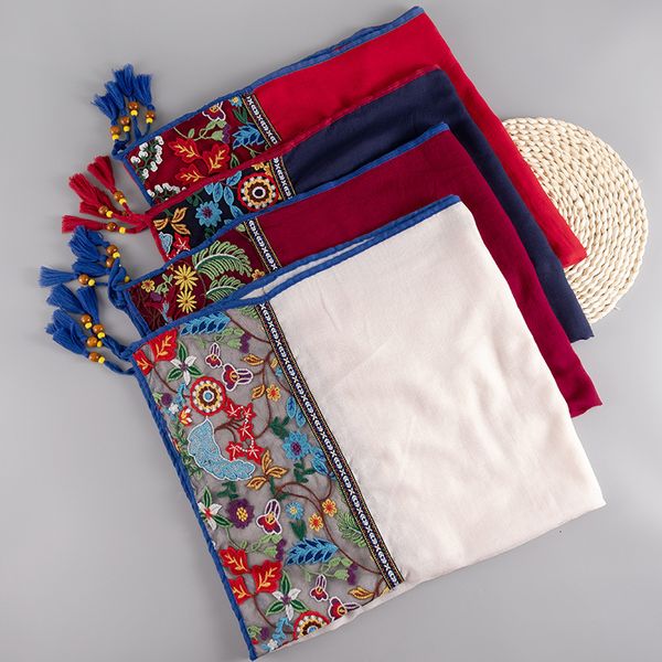 scarves embroidered women shawls and wraps lady travel pashmina fashion soft scarf winter neck hijab 230106, Blue;gray
scarves embroidered women shawls and wraps lady travel pashmina fashion soft scarf winter neck hijab 230106, Blue;gray
