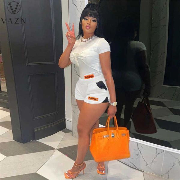 two piece dress 2021 solid summer bandage o-neck short sleeve elegant street clothing suits 2 piece set women and pant t230113, White
two piece dress 2021 solid summer bandage o-neck short sleeve elegant street clothing suits 2 piece set women and pant t230113, White