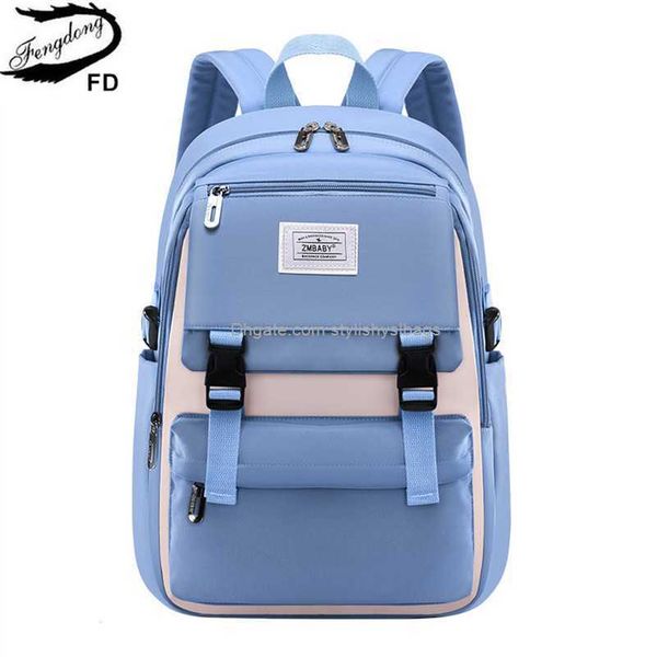 backpack fengdong high school bags for girls student many pockets waterproof school backpack teenage girl campus backpack 011323h
backpack fengdong high school bags for girls student many pockets waterproof school backpack teenage girl campus backpack 011323h