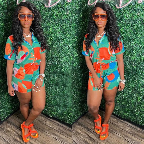 two piece dress fashion casual street style sets short sleeve lapel elastic short pants printed 2 piece set t230113, White
two piece dress fashion casual street style sets short sleeve lapel elastic short pants printed 2 piece set t230113, White