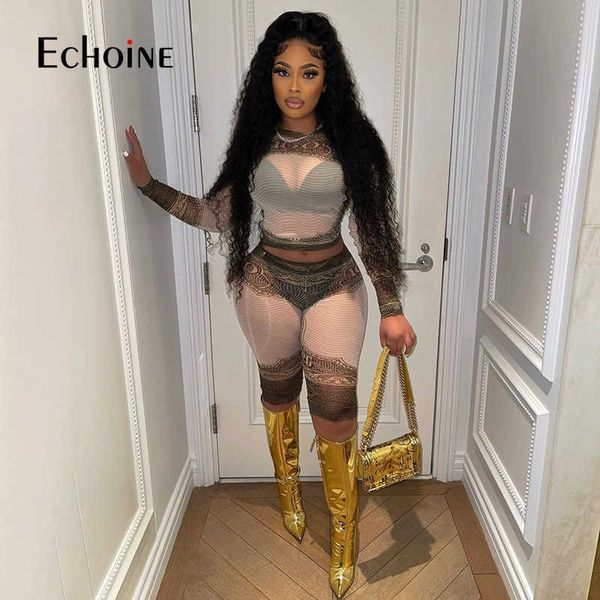 two piece dress echoine women vintage mesh print long sleeve and knee length shorts 2 piece set autumn new casual party sports outfits t2301, White
two piece dress echoine women vintage mesh print long sleeve and knee length shorts 2 piece set autumn new casual party sports outfits t2301, White