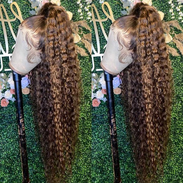 lace wigs rosabeauty 30 32 inch highlight ombre 13x4 frontal wig 4/27 colored deep wave for women curly front human hair 230106, Black;brown
lace wigs rosabeauty 30 32 inch highlight ombre 13x4 frontal wig 4/27 colored deep wave for women curly front human hair 230106, Black;brown