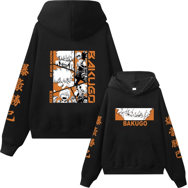 mens hoodies sweatshirts anime my hero academia bakugo hoodie harajuku hip hop man woman streetwear 230113, Black
mens hoodies sweatshirts anime my hero academia bakugo hoodie harajuku hip hop man woman streetwear 230113, Black