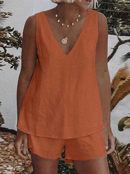 two piece dress zanzea summer matching sets women casual sleeveless short sets solid tanks and shorts 2pcs loose cotton suits home wear t23, White
two piece dress zanzea summer matching sets women casual sleeveless short sets solid tanks and shorts 2pcs loose cotton suits home wear t23, White