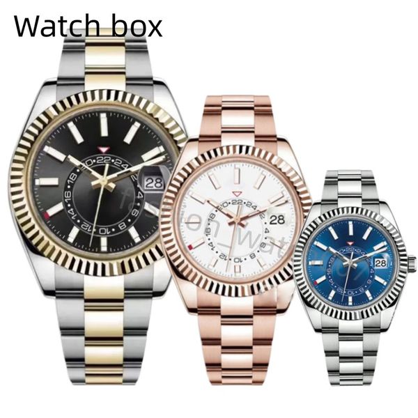 luxury watch mens deep blue dual time zone automatic mechanical calendar 42mm stainless steel sky-dweller gmt men's luminous fashion wa, Slivery;brown
luxury watch mens deep blue dual time zone automatic mechanical calendar 42mm stainless steel sky-dweller gmt men's luminous fashion wa, Slivery;brown
