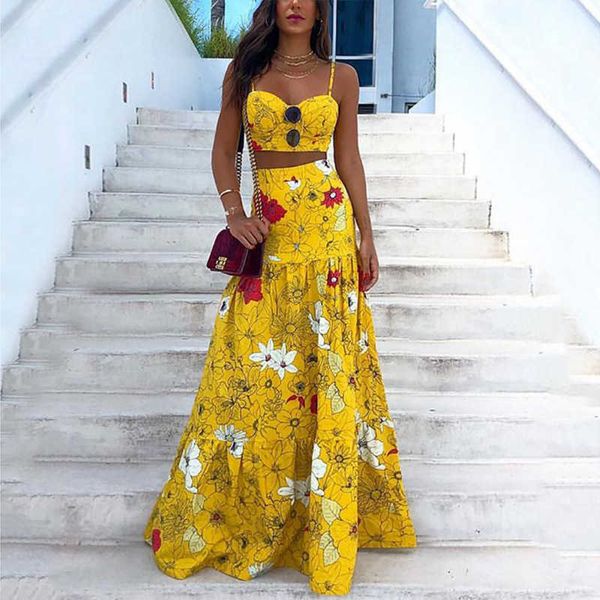 two piece dress floral print summer dresses for women 2021 two piece skirt set spaghetti strap crop and maxi long skirt party 2 piece sets t, White
two piece dress floral print summer dresses for women 2021 two piece skirt set spaghetti strap crop and maxi long skirt party 2 piece sets t, White