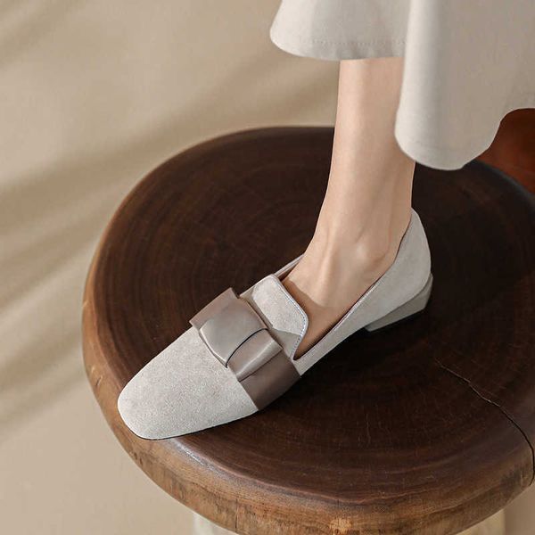 dress shoes square toe single shoes women's low heels spring new college style small leather shoes frosted leather bow loafers, Black
dress shoes square toe single shoes women's low heels spring new college style small leather shoes frosted leather bow loafers, Black