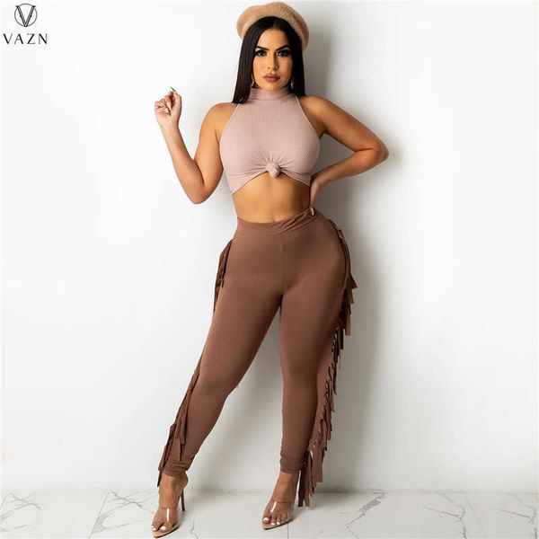 two piece dress new 2021 ladies spring fashion street girl style women suit vest type short elastic long pants pure color two piece set t230, White
two piece dress new 2021 ladies spring fashion street girl style women suit vest type short elastic long pants pure color two piece set t230, White