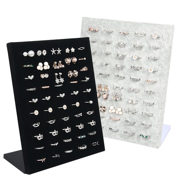 jewelry stand velvet ring display holder for store 50 seat rings storage wall jewellry organizer rack 230113, Black
jewelry stand velvet ring display holder for store 50 seat rings storage wall jewellry organizer rack 230113, Black