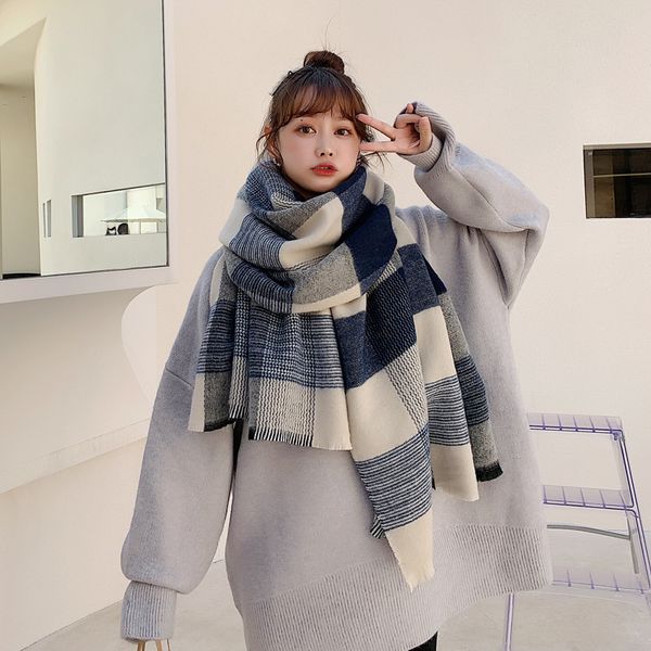 fashion face masks neck gaiter scarf woman scarves for women's winter shawl blue plaid thick warm collar korean able ladies luxury 2301
fashion face masks neck gaiter scarf woman scarves for women's winter shawl blue plaid thick warm collar korean able ladies luxury 2301