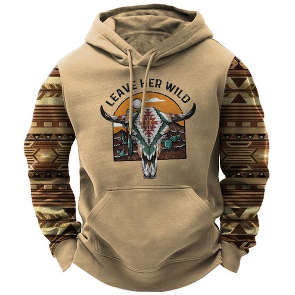 men's hoodies sweatshirts north america demon wendigo print hoodie western cowboy hooded sweatshirt oversized harajuku clothes vintage, Black
men's hoodies sweatshirts north america demon wendigo print hoodie western cowboy hooded sweatshirt oversized harajuku clothes vintage, Black