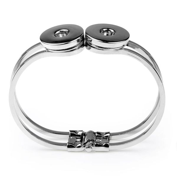 bangle double snap buttons interchangeable expandable fashion design alloy fit bracelet bangles for 18mm jewelry making, Black
bangle double snap buttons interchangeable expandable fashion design alloy fit bracelet bangles for 18mm jewelry making, Black
