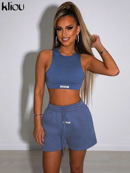 two piece dress sporty solid letter two piece set women ribbed skinny tank loose casual bandage shorts matching female tracksuit t230208, White
two piece dress sporty solid letter two piece set women ribbed skinny tank loose casual bandage shorts matching female tracksuit t230208, White